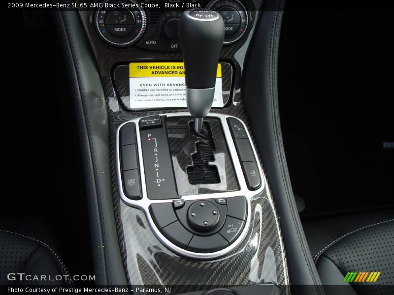 Black / Black 2009 Mercedes-Benz SL 65 AMG Black Series Coupe