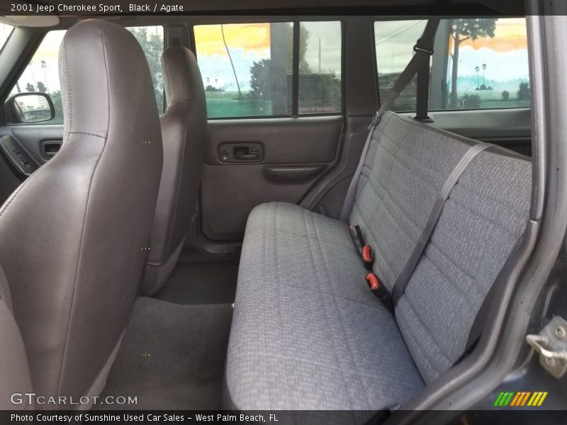 Black / Agate 2001 Jeep Cherokee Sport