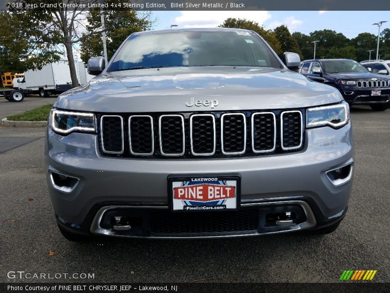 Billet Silver Metallic / Black 2018 Jeep Grand Cherokee Limited 4x4 Sterling Edition