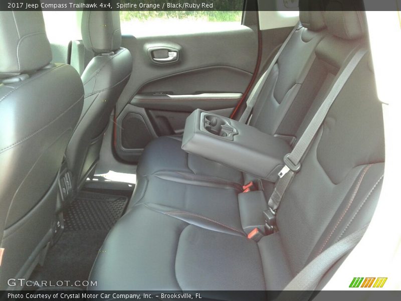 Spitfire Orange / Black/Ruby Red 2017 Jeep Compass Trailhawk 4x4