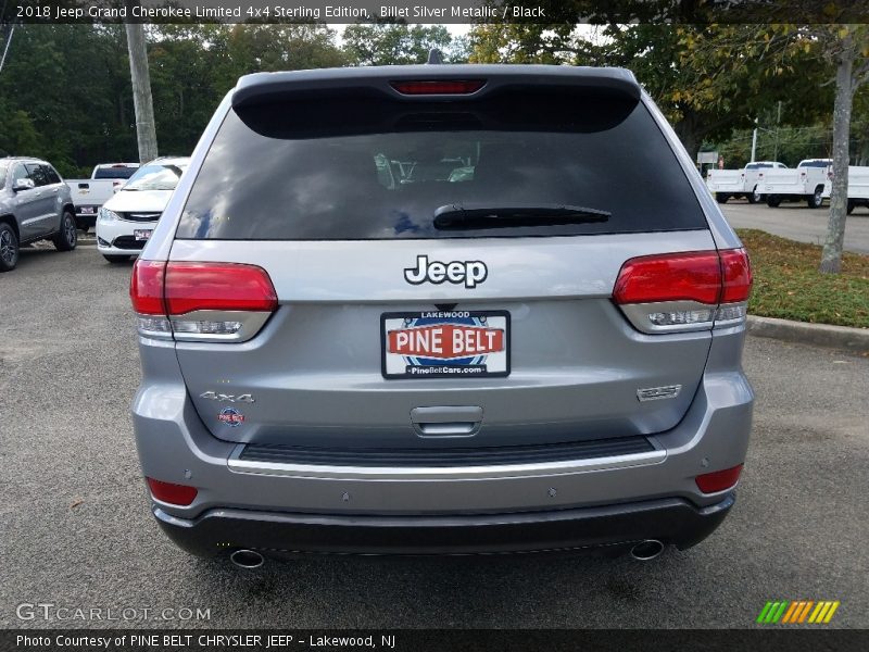 Billet Silver Metallic / Black 2018 Jeep Grand Cherokee Limited 4x4 Sterling Edition