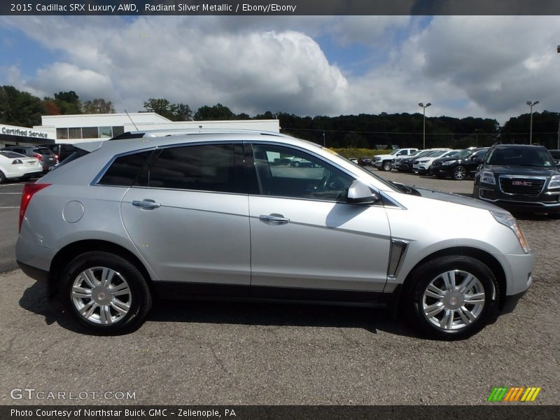 Radiant Silver Metallic / Ebony/Ebony 2015 Cadillac SRX Luxury AWD