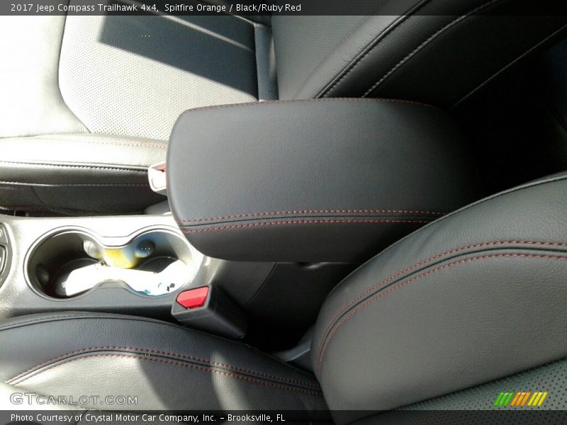 Spitfire Orange / Black/Ruby Red 2017 Jeep Compass Trailhawk 4x4