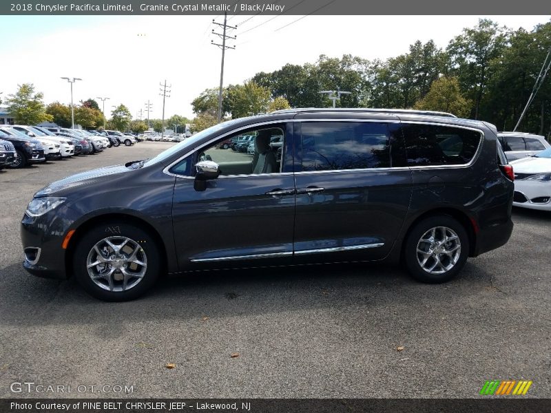 Granite Crystal Metallic / Black/Alloy 2018 Chrysler Pacifica Limited