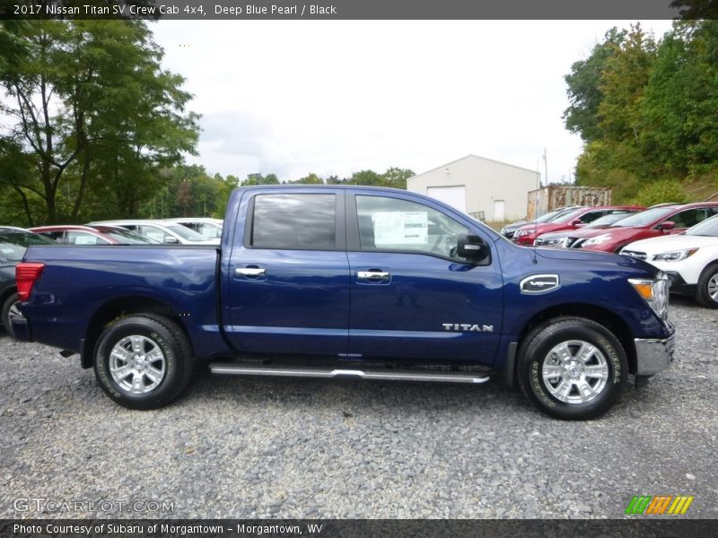  2017 Titan SV Crew Cab 4x4 Deep Blue Pearl