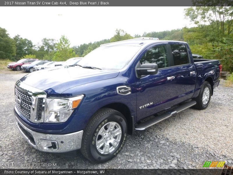  2017 Titan SV Crew Cab 4x4 Deep Blue Pearl