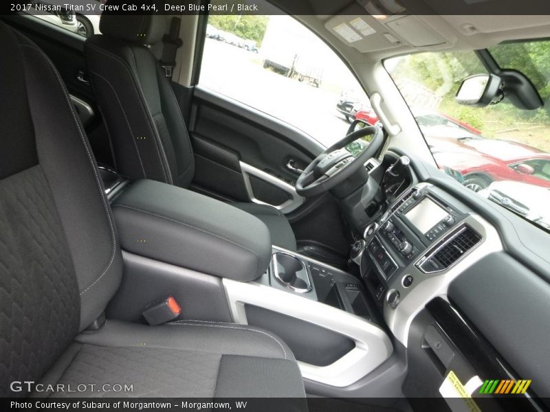 Deep Blue Pearl / Black 2017 Nissan Titan SV Crew Cab 4x4