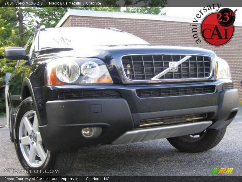 Magic Blue Metallic / Graphite 2006 Volvo XC90 2.5T