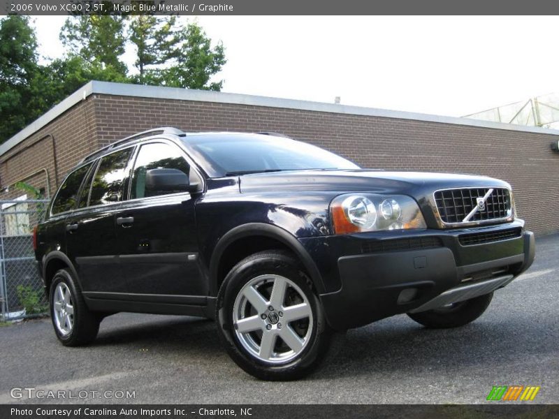 Magic Blue Metallic / Graphite 2006 Volvo XC90 2.5T