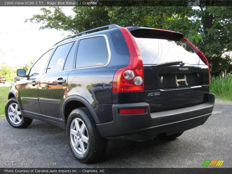 Magic Blue Metallic / Graphite 2006 Volvo XC90 2.5T