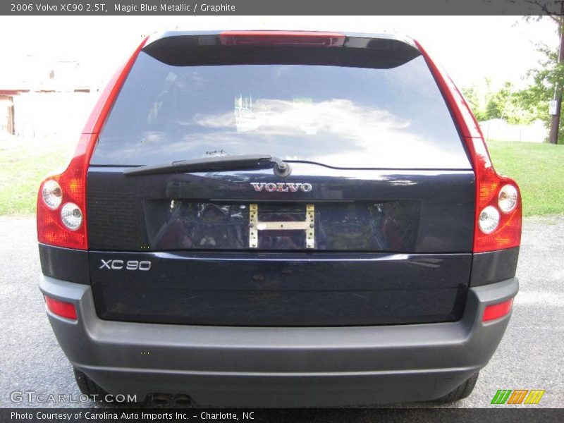 Magic Blue Metallic / Graphite 2006 Volvo XC90 2.5T