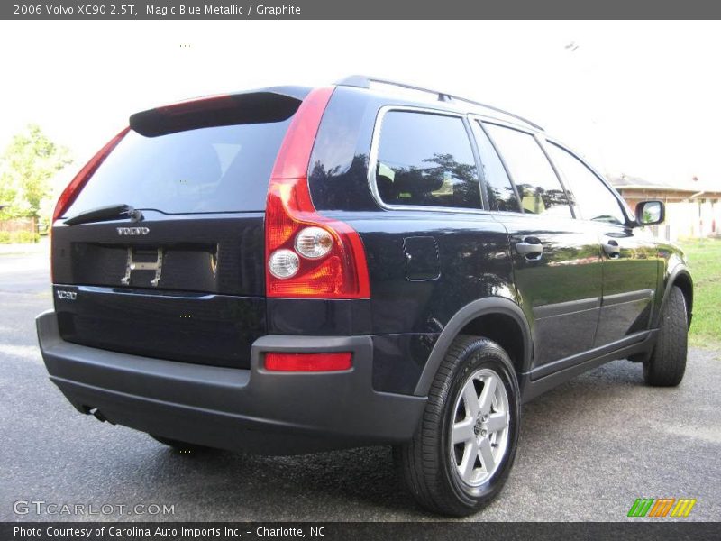 Magic Blue Metallic / Graphite 2006 Volvo XC90 2.5T