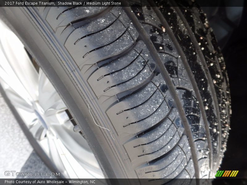 Shadow Black / Medium Light Stone 2017 Ford Escape Titanium