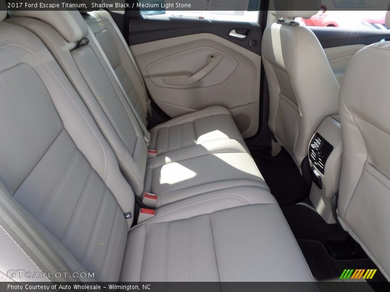 Shadow Black / Medium Light Stone 2017 Ford Escape Titanium