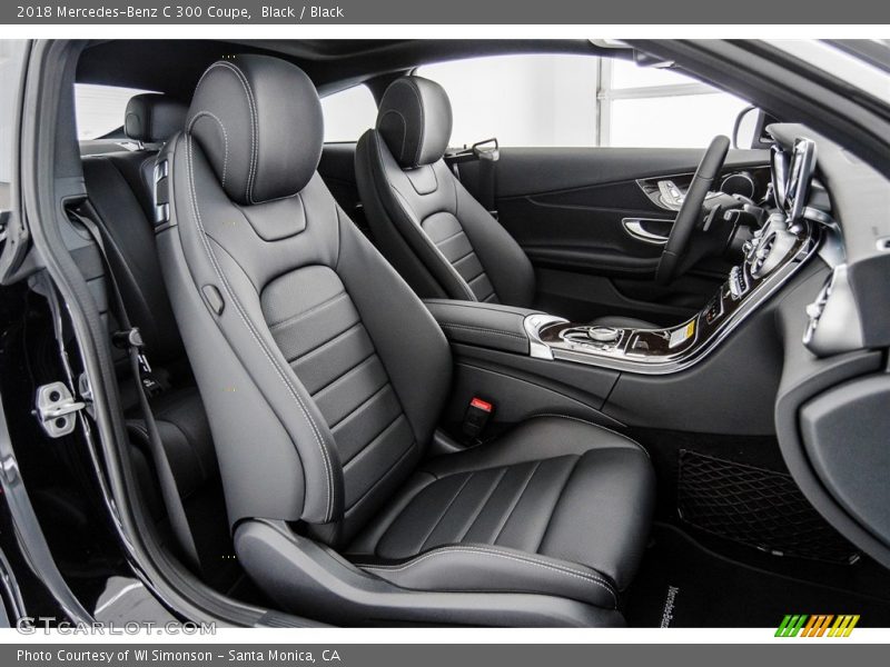  2018 C 300 Coupe Black Interior