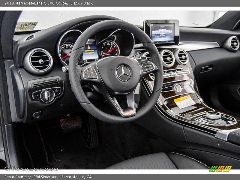 Dashboard of 2018 C 300 Coupe