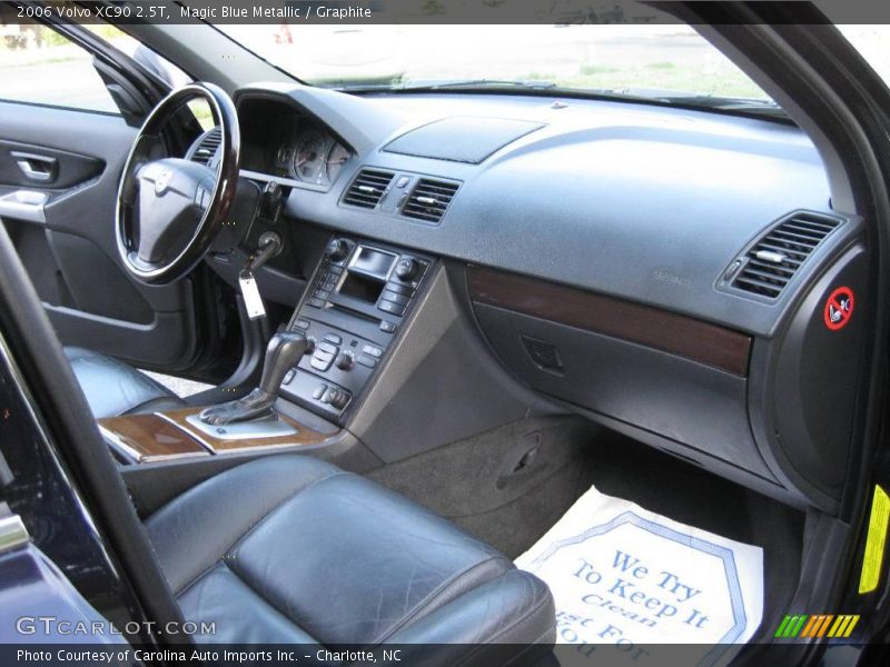 Magic Blue Metallic / Graphite 2006 Volvo XC90 2.5T