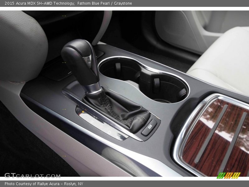 Fathom Blue Pearl / Graystone 2015 Acura MDX SH-AWD Technology