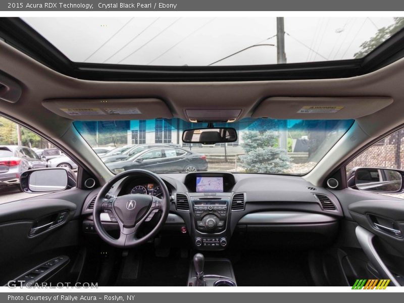 Crystal Black Pearl / Ebony 2015 Acura RDX Technology