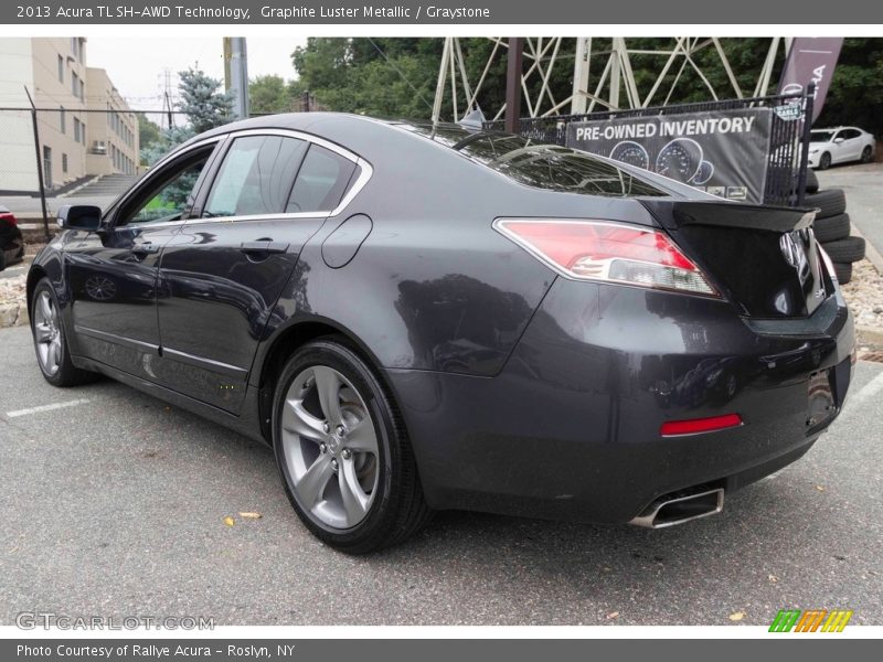 Graphite Luster Metallic / Graystone 2013 Acura TL SH-AWD Technology