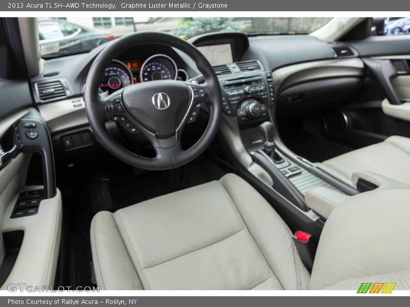 Graphite Luster Metallic / Graystone 2013 Acura TL SH-AWD Technology