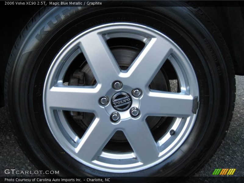 Magic Blue Metallic / Graphite 2006 Volvo XC90 2.5T