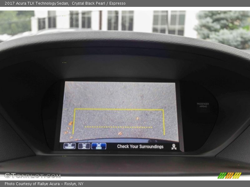 Crystal Black Pearl / Espresso 2017 Acura TLX Technology Sedan