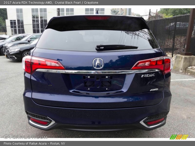 Crystal Black Pearl / Graystone 2017 Acura RDX Technology AWD