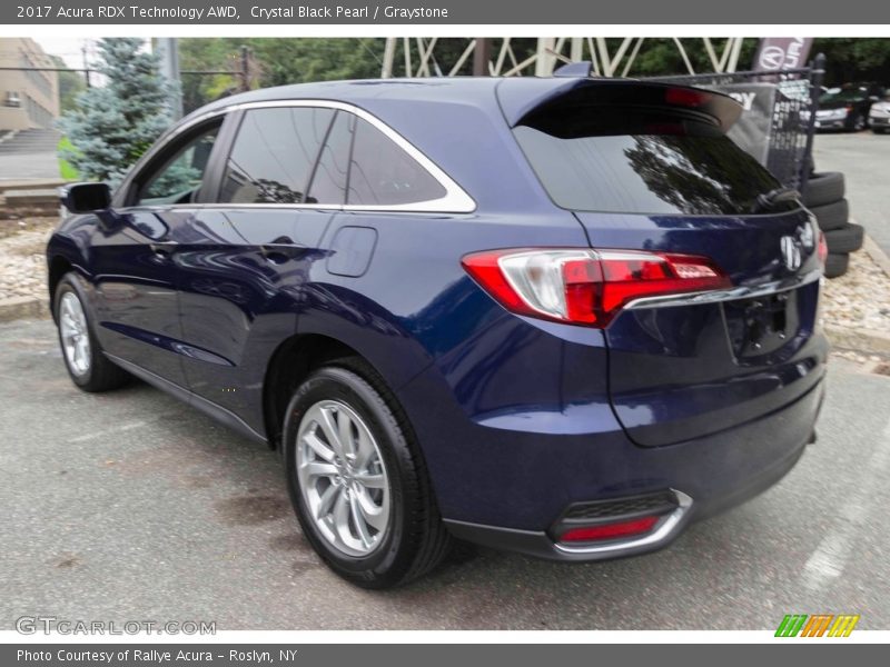 Crystal Black Pearl / Graystone 2017 Acura RDX Technology AWD