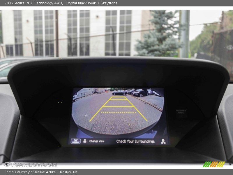 Crystal Black Pearl / Graystone 2017 Acura RDX Technology AWD