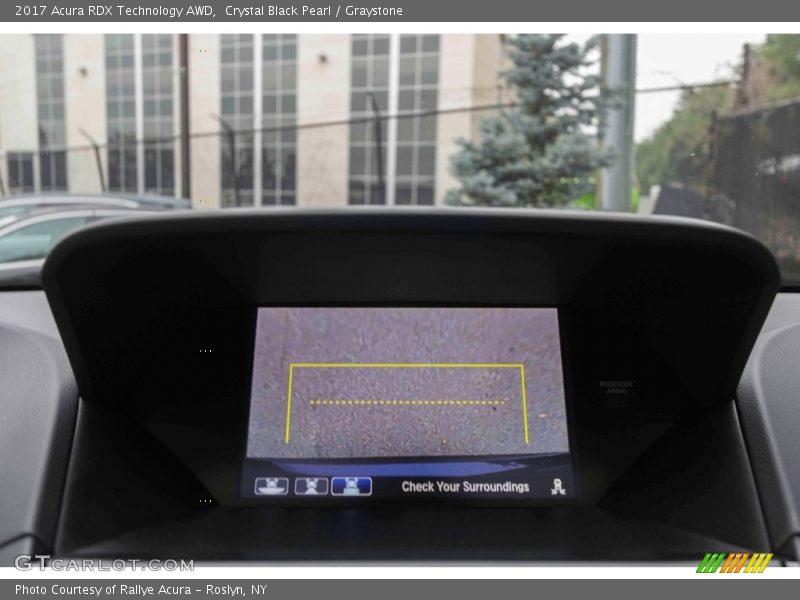 Crystal Black Pearl / Graystone 2017 Acura RDX Technology AWD