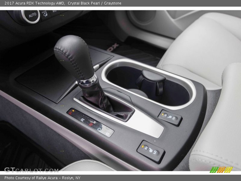 Crystal Black Pearl / Graystone 2017 Acura RDX Technology AWD