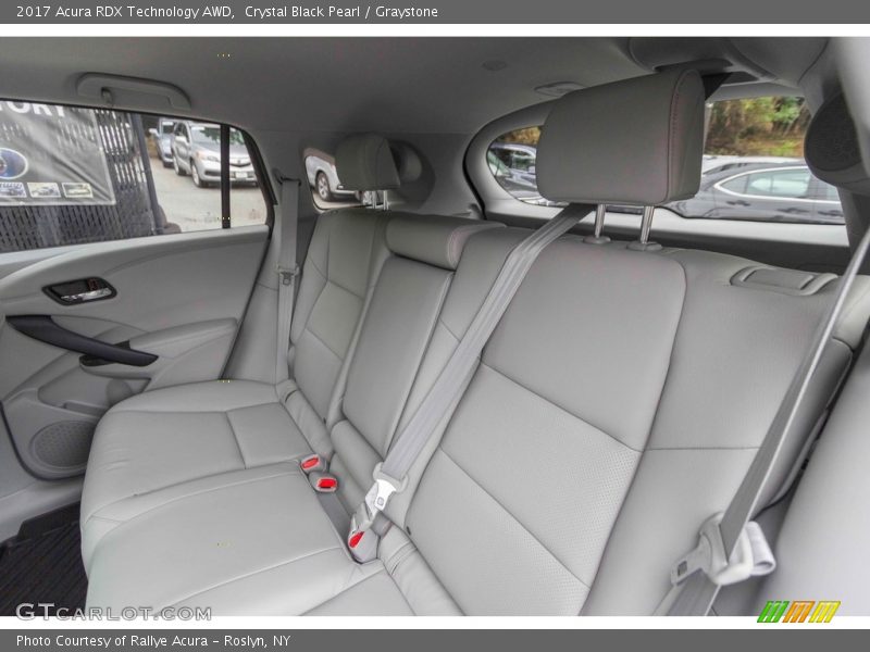 Crystal Black Pearl / Graystone 2017 Acura RDX Technology AWD