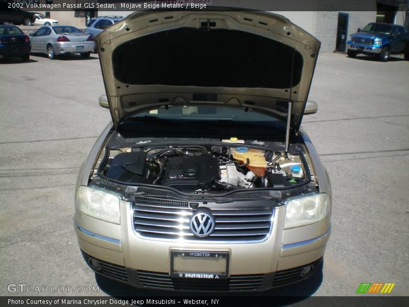 Mojave Beige Metallic / Beige 2002 Volkswagen Passat GLS Sedan