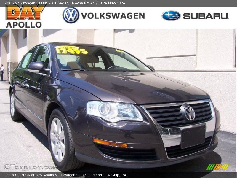 Mocha Brown / Latte Macchiato 2006 Volkswagen Passat 2.0T Sedan