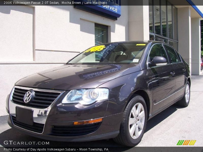 Mocha Brown / Latte Macchiato 2006 Volkswagen Passat 2.0T Sedan