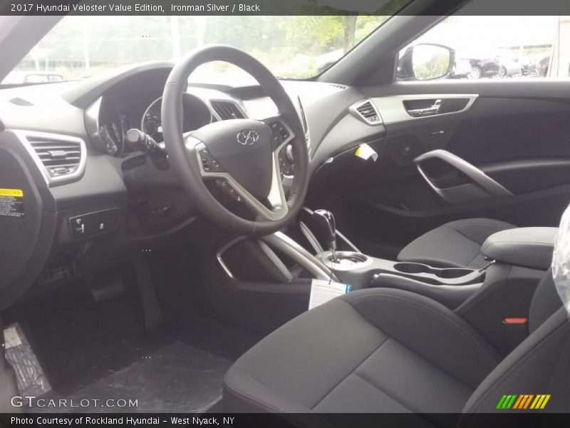 Ironman Silver / Black 2017 Hyundai Veloster Value Edition
