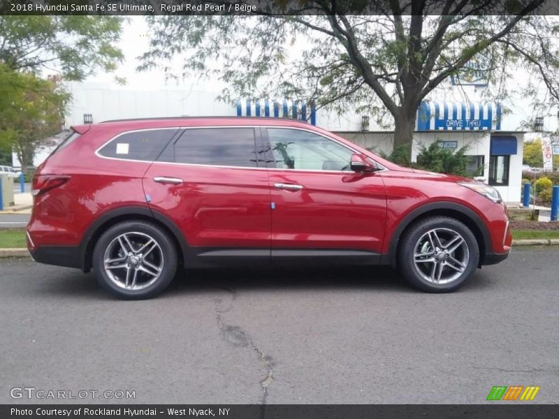  2018 Santa Fe SE Ultimate Regal Red Pearl