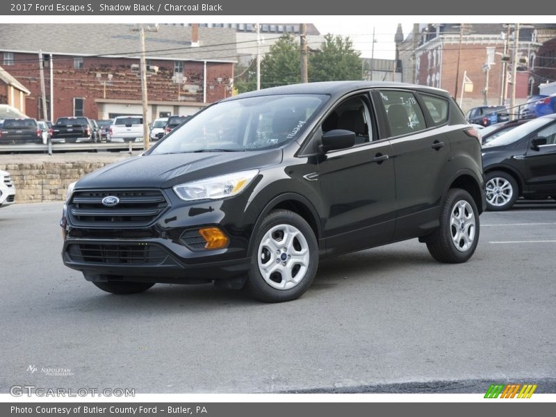 Shadow Black / Charcoal Black 2017 Ford Escape S