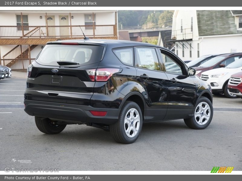 Shadow Black / Charcoal Black 2017 Ford Escape S