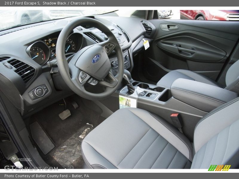 Shadow Black / Charcoal Black 2017 Ford Escape S