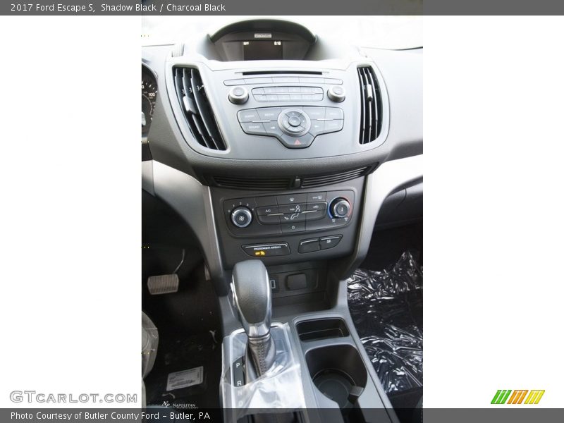 Shadow Black / Charcoal Black 2017 Ford Escape S