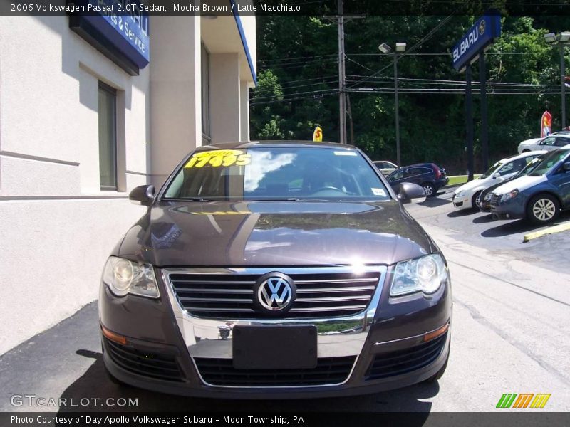 Mocha Brown / Latte Macchiato 2006 Volkswagen Passat 2.0T Sedan