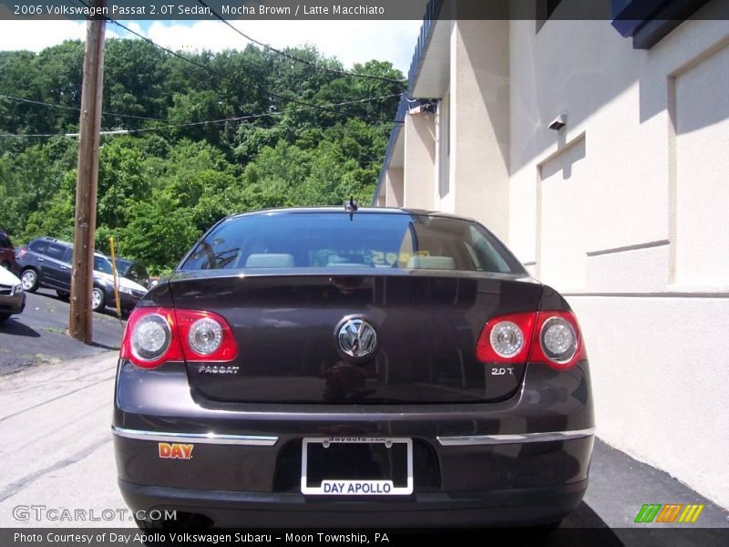 Mocha Brown / Latte Macchiato 2006 Volkswagen Passat 2.0T Sedan