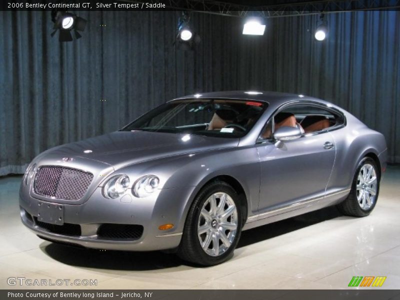 Silver Tempest / Saddle 2006 Bentley Continental GT