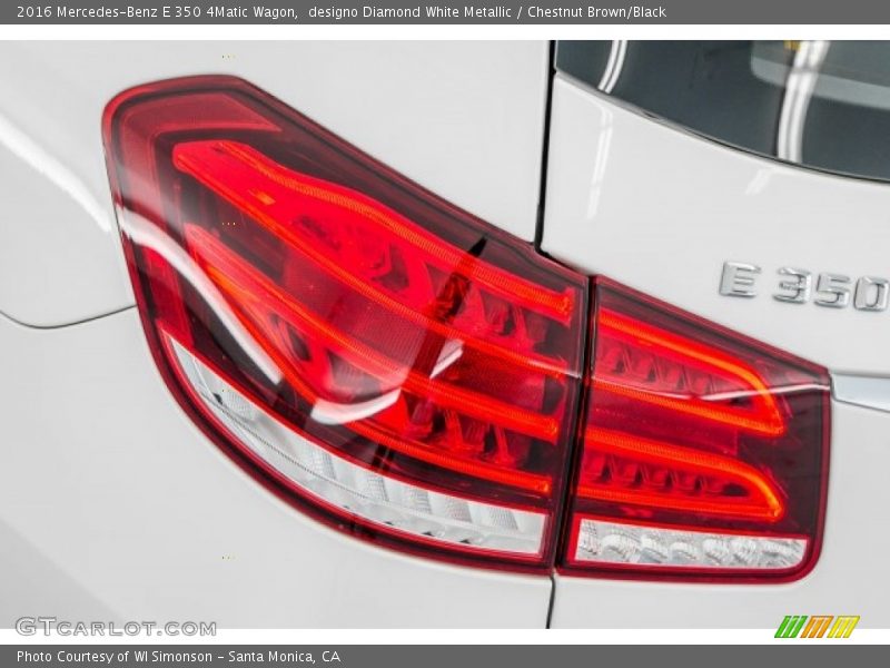 designo Diamond White Metallic / Chestnut Brown/Black 2016 Mercedes-Benz E 350 4Matic Wagon