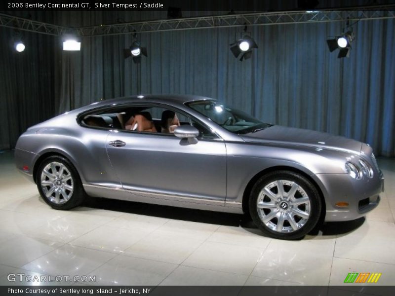 Silver Tempest / Saddle 2006 Bentley Continental GT