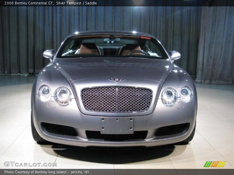 Silver Tempest / Saddle 2006 Bentley Continental GT