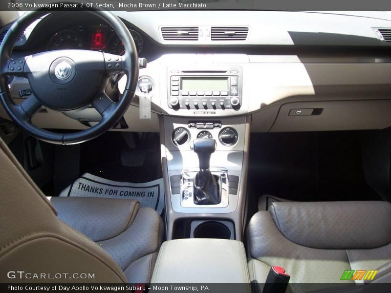 Mocha Brown / Latte Macchiato 2006 Volkswagen Passat 2.0T Sedan