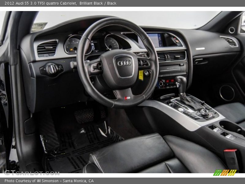 Brilliant Black / Black 2012 Audi S5 3.0 TFSI quattro Cabriolet